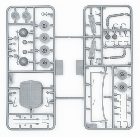 24012 Typ G4 с раскрытым тентом, Германский пассажирский автомобиль ІІ МВ ICM