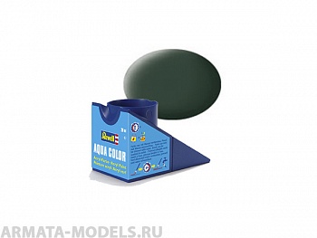 36168 Аква-краска темно-зелёная, матовая RAF