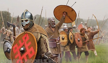 72M140ST Фигуры Anglo-Saxon Fyrd