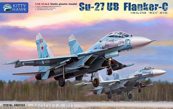 KH80168 Самолет Su-27UB Flanker-C