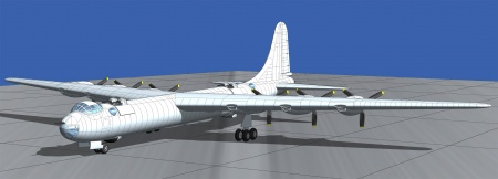 Rod347 Самолет Convair B-36B Peacemaker Roden