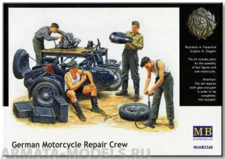 MB3560 Немецкая моторемонтная бригада Master Box (MB)
