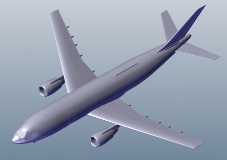 ЕЕ144146_1 Авиалайнер  А300B4 EASTERN Восточный экспресс