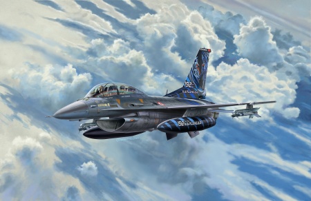 03844RE Легкий истребитель F-16D Fighting Falcon Revell