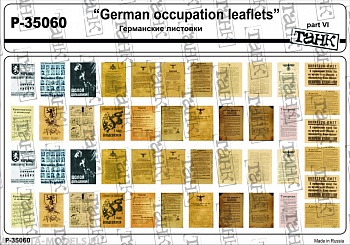 P-35060 German Occupation leaflets part VI