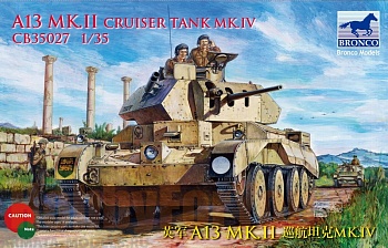 CB35027  Танк A13 Mk.II Cruiser Mk.IV (Bronco Models) 1/35