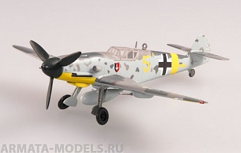 37251EM Самолет Мессершмитт BF-109G-2 VI./JG52 1942 г. Россия