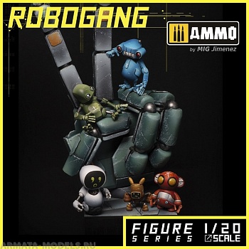 MR-AM34 Набор миниатюр Robogang