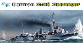 1064Д 1/350 German Z-26 Destroyer