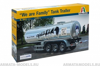 3911ИТ  КЛАССИЧЕСКИЙ ПРИЦЕП-ЦИСТЕРНА Мы семья
