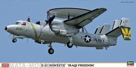 02080 (02080-1) Самолет  E-2C HAWKEYE IRAQI FREEDOM Hasegawa