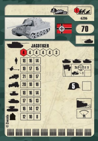 6206 Немецкий тяжелый истребитель танков Ягдтигр Звезда