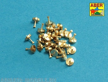 ABR-16-115  Дополнения для  Turned imitation of Hexagonal bolts 0,85 x 1,30 mm x 30 pcs. универсальный набор 1/16