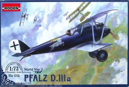 Rod015 Самолет PFALZ DIIIA Roden