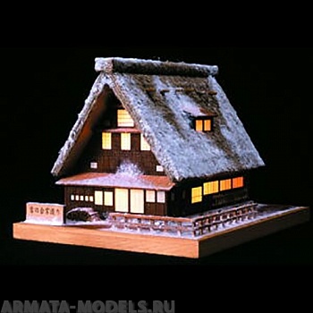 WJ35861 Сборная модель Yuki-No-Gassho, дом с подсветкой