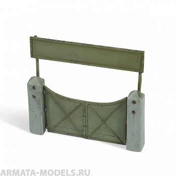 87-0002  Industrial Gate 1:87